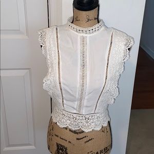 Forever 21 white blouse